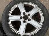 Light alloy wheels Saab Opel Alfa romeo R16, Good condition. - MM.LV - 5
