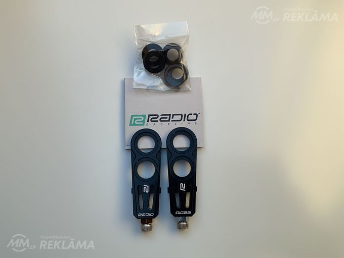 Radio raceline Chain Tensioner black for 15mm & 10mm axles - MM.LV