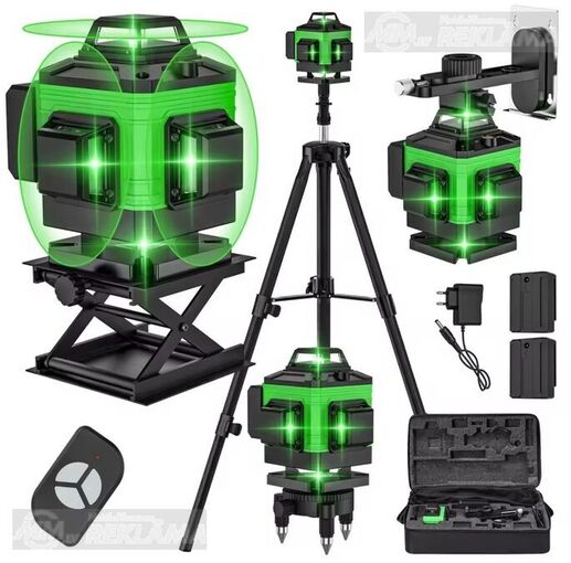 Лазерный уровень нивелир 360 градусов зелёный луч Лазерный уровень нивелир 360 градусов зелёный луч - MM.LV