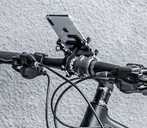 Metāla tālruņa turētājs velosipēdam ar gumiju (P18313) - MM.LV - 2