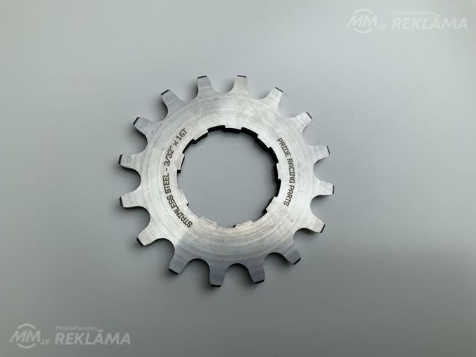 Pride racing spiral stainless V2 cog - MM.LV