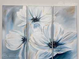 Продам картину триптих акрилом - MM.LV