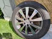 Light alloy wheels Toyota R17, Good condition. - MM.LV