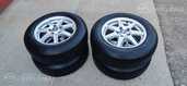Light alloy wheels PLW R15/6.5 J with tires 6mm, Good condition. - MM.LV