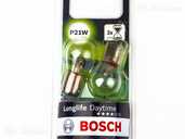 Bosch P21W Longlife dienas gaismas lukturi - 12 V 21 W BA15S 198730105 - MM.LV
