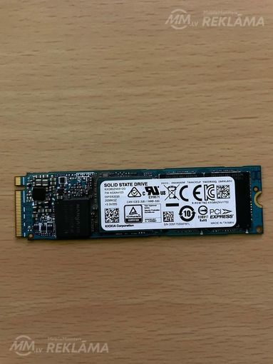 Toshiba XG6, 512GB M.2 nvme ssd PCIe 3.0 x4 - MM.LV