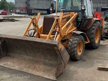 Экскаватор колёсный case 580, 2000 г.. Экскаватор колёсный case 580, 2000 г.. - MM.LV