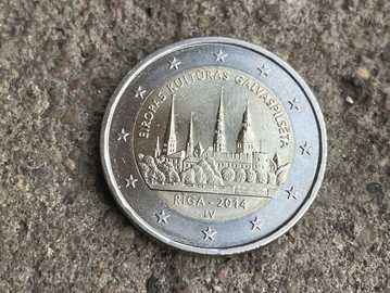2 eiro monēta eiropas kultūras pilsēta 2014 2 eiro monēta eiropas kultūras pilsēta 2014 - MM.LV