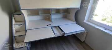 Selling bunk bed - desk Selling bunk bed - desk - MM.LV