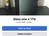 Spēļu konsole Xbox Xbox one x 1Tb, Labā stāvoklī. Cena runajama - MM.LV