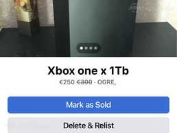 Игровая приставка Xbox Xbox one x 1Tb, Хорошее состояние. Игровая приставка Xbox Xbox one x 1Tb, Хорошее состояние. - MM.LV