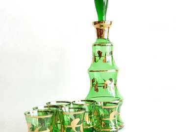 Komplekts: karafe un 6 glāzes - MM.LV