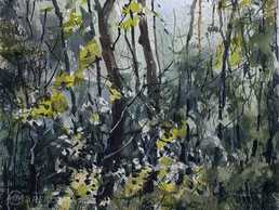 Акварельный пейзаж. - MM.LV