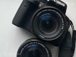 canon eos 800d +объектив 18-55mm +объектив 55-250mm canon eos 800d +объектив 18-55mm +объектив 55-250mm - MM.LV