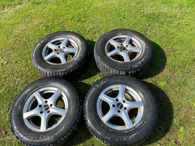 Light alloy wheels Vieglmetāla R16, Used. - MM.LV