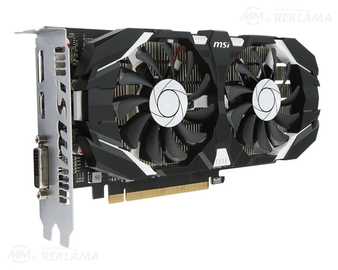Nvidia msi GeForce gtx 1050 2GT OCV1 (2GB) Nvidia msi GeForce gtx 1050 2GT OCV1 (2GB) - MM.LV