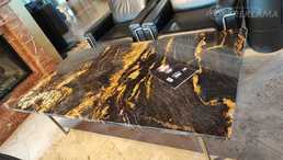 Granīta Black fusion gold galda virsma - MM.LV - 1