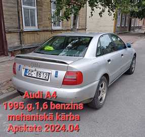 Audi A4, 1995/Ноябрь, 320 000 км, 1.6 л.. Audi A4, 1995/Ноябрь, 320 000 км, 1.6 л.. - MM.LV