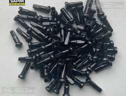 Sapim - Nipple 14G - Polyax - Brass - Black Glossy 14mm - MM.LV