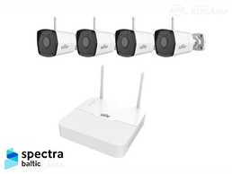 Uniview Wi-Fi videonovērošanas komplekts ar 4 kamerām un rakstītāju Uniview Wi-Fi videonovērošanas komplekts ar 4 kamerām un rakstītāju - MM.LV