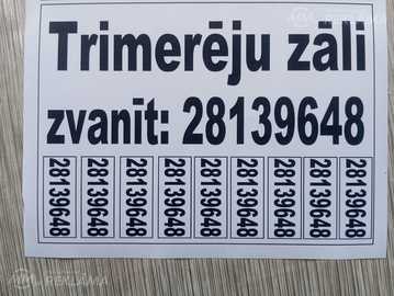 Trimmerēju zāli Kuldīgā un ārpus Kuldīgas Trimmerēju zāli Kuldīgā un ārpus Kuldīgas - MM.LV