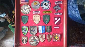 Коллекция шевронов. - MM.LV