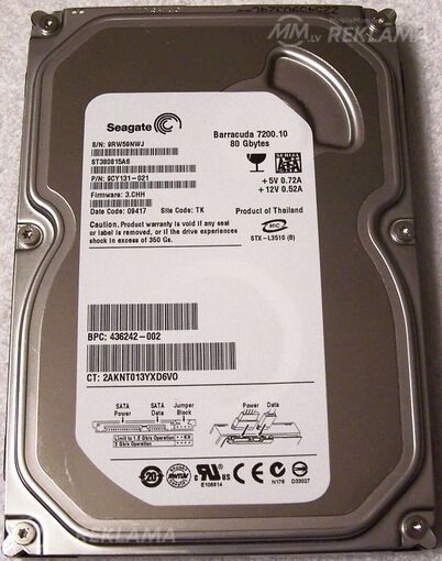 Western Digital 7200rpm 160gb - MM.LV