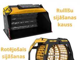 Sijāšanas kausi - melnzemes iegūšanai, materiāla atlasei, sijāšanai Sijāšanas kausi - melnzemes iegūšanai, materiāla atlasei, sijāšanai - MM.LV