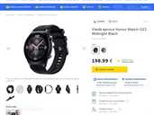 Smart watches, Honor, GS3 Midnight Black, New, Warranty. - MM.LV