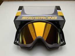 Stay Strong race dvsn Goggle black/grey Stay Strong race dvsn Goggle black/grey - MM.LV