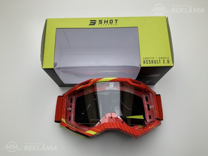 Shot assault 2.0 focus goggle red glossy - MM.LV