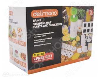Delimano Shape-o-mat pasta and cookie set - MM.LV