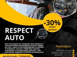 Kvalitatīvs autoserviss par izdevīgu cenu - 30% visiem darbiem Kvalitatīvs autoserviss par izdevīgu cenu - 30% visiem darbiem - MM.LV