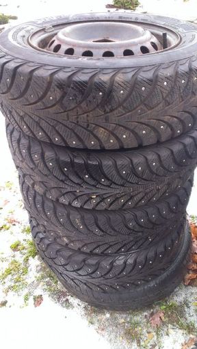 Tires sava eskimo, 175/70/R13, Used. - MM.LV