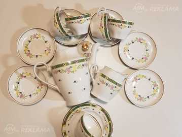 Rīgas Porcelāna servīzes daļas labā stāvoklī bez defektiem - MM.LV