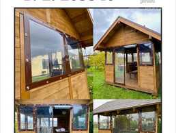 Caurspīdīgi aizkari nojumēm. - MM.LV