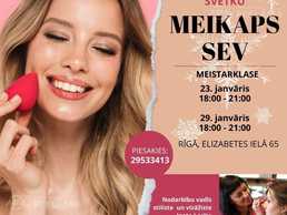 Meikaps Sev meistarklase grupā vai individuāli Meikaps Sev meistarklase grupā vai individuāli - MM.LV