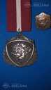Медаль за участие в баррикадах 1991г. Латвия. - MM.LV - 2