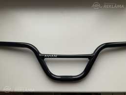 Avian aluminium black handlbar - 22.2MM Avian aluminium black handlbar - 22.2MM - MM.LV