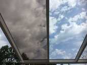 Stikla veranda, terase, stikla jumts ar tonēto, rūdītu stiklu - MM.LV - 2
