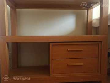 Dizaina masīvkoka plaukts ozols brends nakts mēbeles - MM.LV