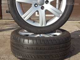 Литые диски Audi A4 A6 R17, Хорошее состояние. - MM.LV