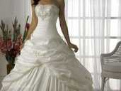 Великолепное свадебное платье цвета слоновой кости - MM.LV