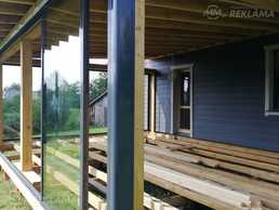 Stikla bīdāmas konstrukcijās. Lapene, terase, veranda, piebūve, vējtve - MM.LV