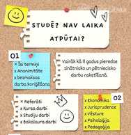 Palīdzēsim Jums ar kursa darbu, referātiem un citiem darbiem - MM.LV