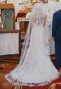 Priscilla of Boston kāzu kleita ar plīvuru un apakšsvārkiem - MM.LV - 10