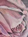 Розовые розы на большом холсте , акриловая живопись - MM.LV - 10