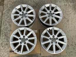 Литые диски audi R16, Хорошее состояние. - MM.LV