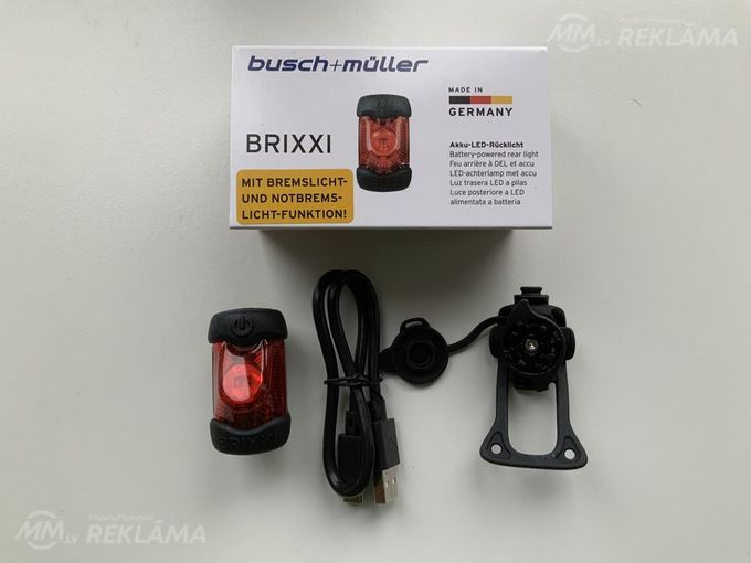 Busch & Müller battery-operated tail light brixxi - MM.LV