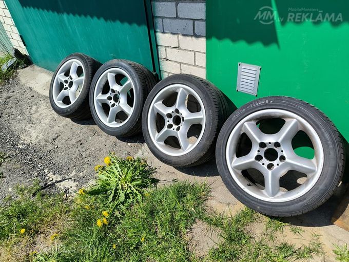 Light alloy wheels BMW X5 R17, Used. - MM.LV